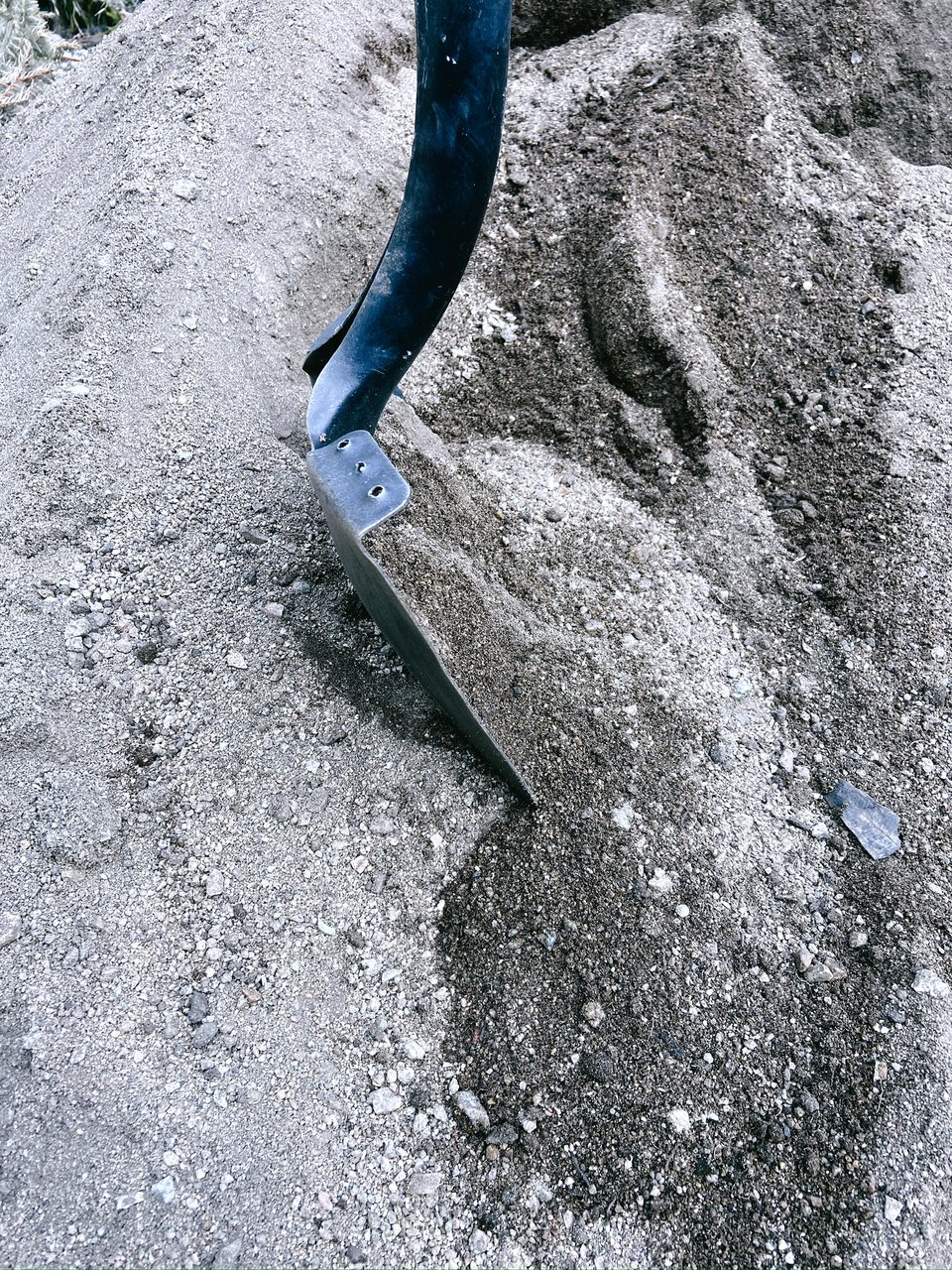 Shovel and dirt